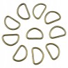 Półkola do torebki stare złoto 30mm d ring 10szt