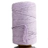 Sznurek bawełniany skręcany fioletowy 20m 3mm