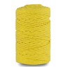 Sznurek bawełniany z rdzeniem jasny żółty 100m 3mm